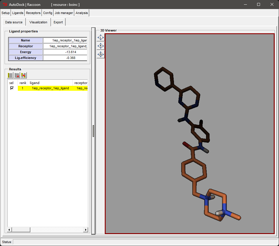 Raccoon2 job results analysis